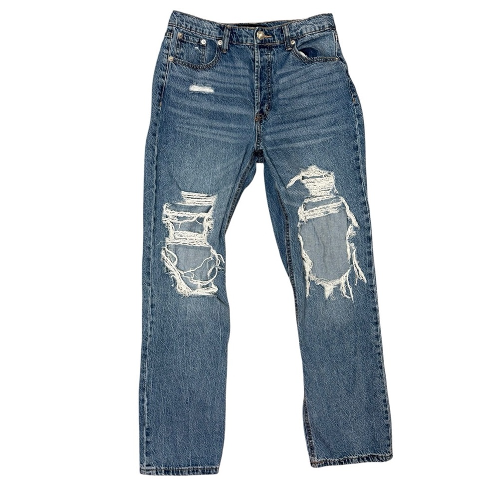 Aeropostale 90’s baggy size 8 medium wash jeans